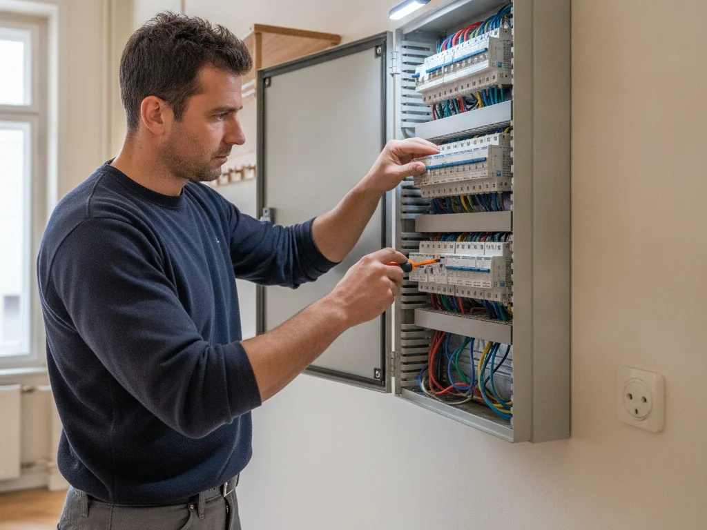 Électricien professionnel La Chaux-de-Fonds — intervention sur tableau électrique