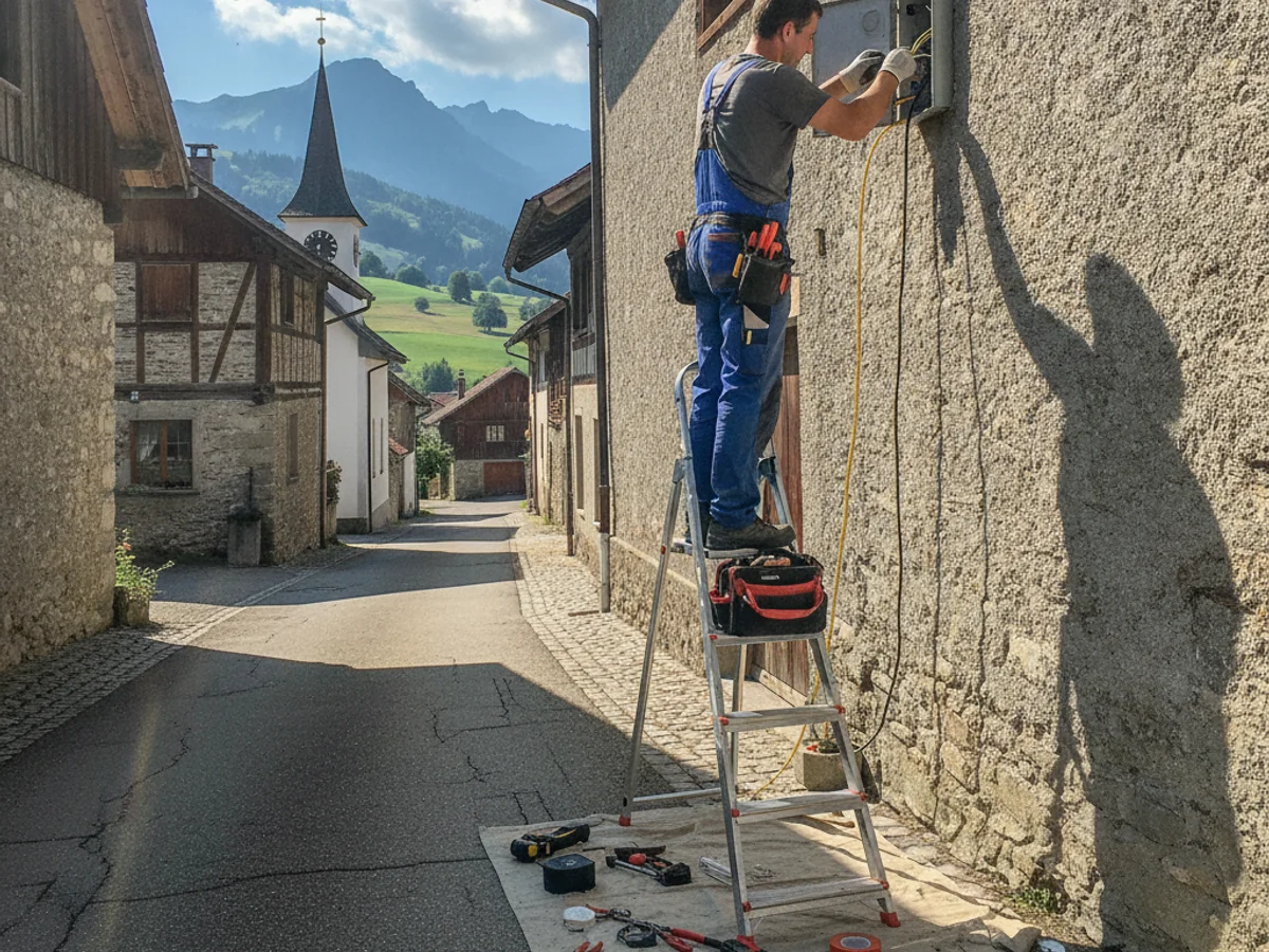 Électricien La Chaux-de-Fonds intervenant à La Sagne