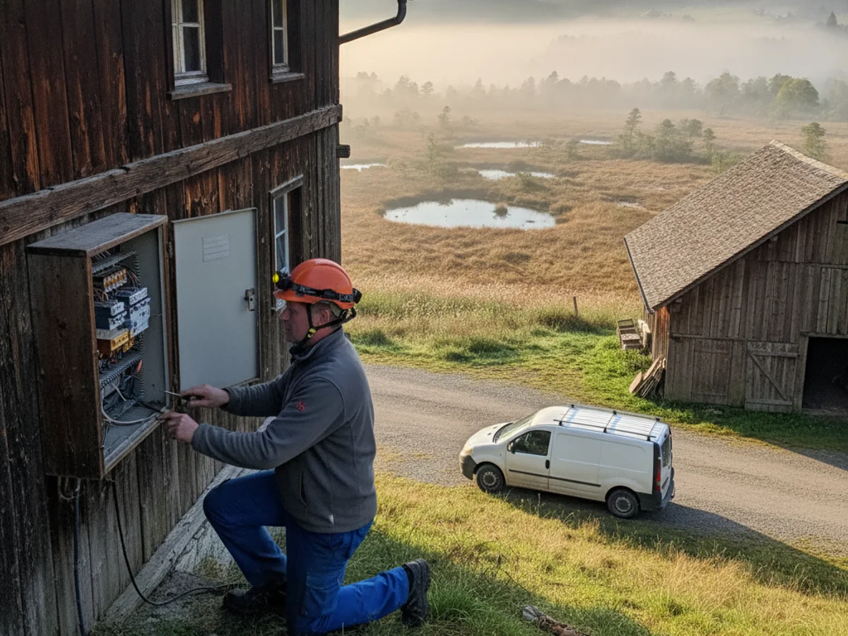 Électricien La Chaux-de-Fonds intervenant à Les Ponts-de-Martel